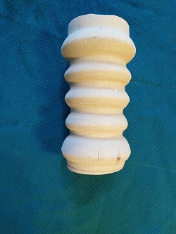 پایه چوبی خراطی فنری 12سانتی متر