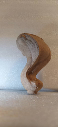 یه چوبی سم آهویی منبتی فیتیله ای 10سانتی متر