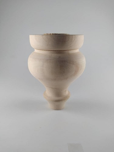 پایه چوبی خراطی 13سانتی متر