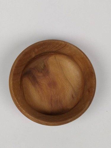 ظرف چوبی دکوری با قطر 13سانتی متر