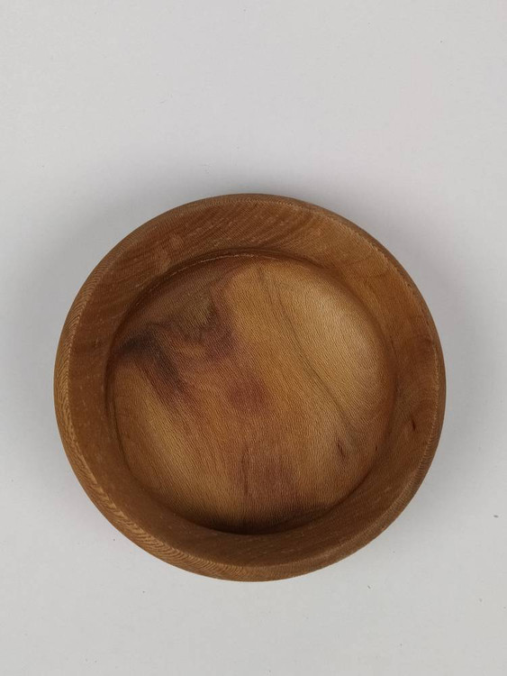 ظرف چوبی دکوری با قطر 13سانتی متر