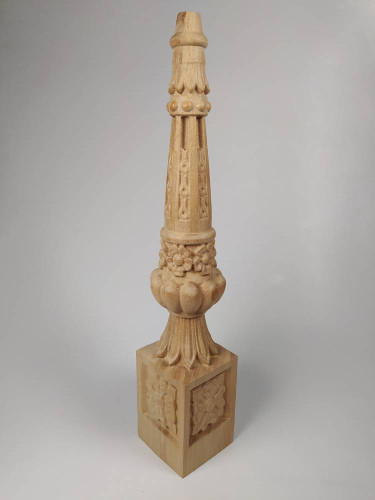 پایه چوبی فرانسوی 45 سانتی متر خام