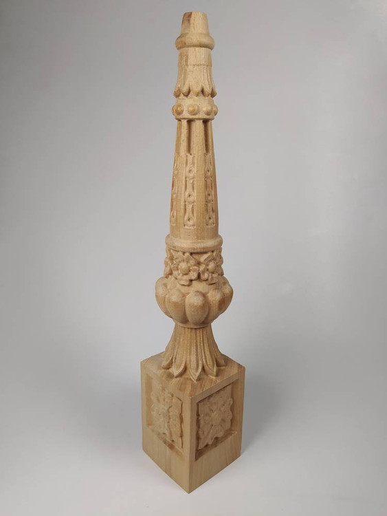 پایه چوبی فرانسوی 45 سانتی متر خام